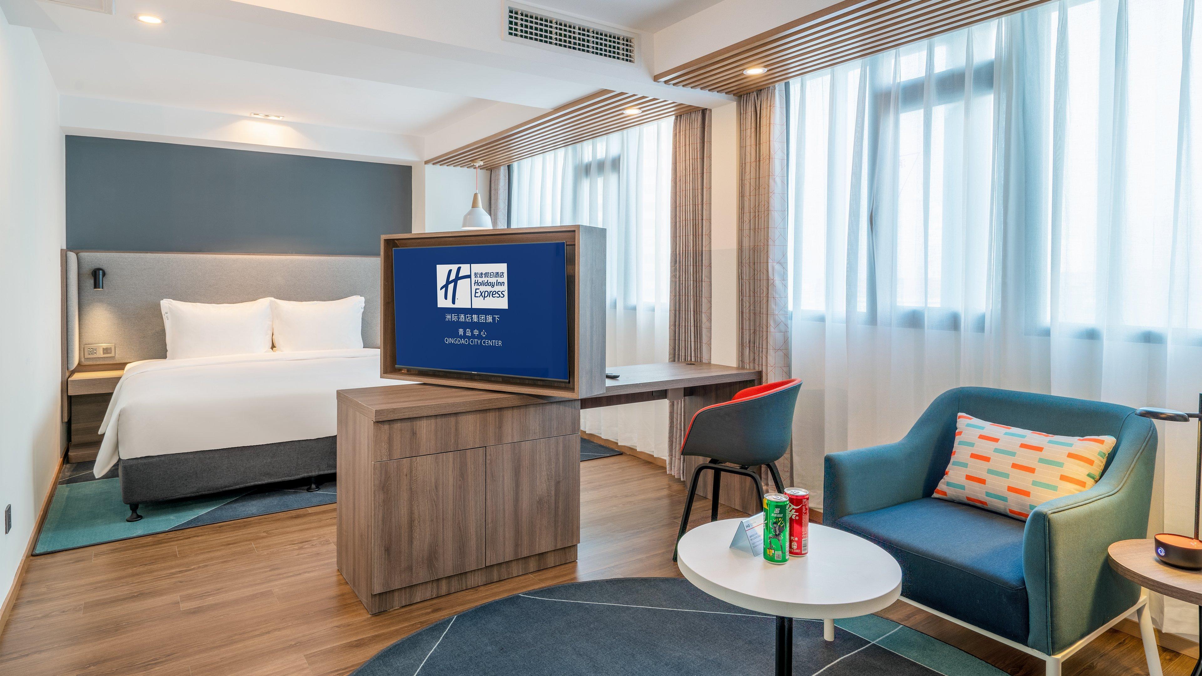 Holiday Inn Express Qingdao City Center By Ihg Екстер'єр фото