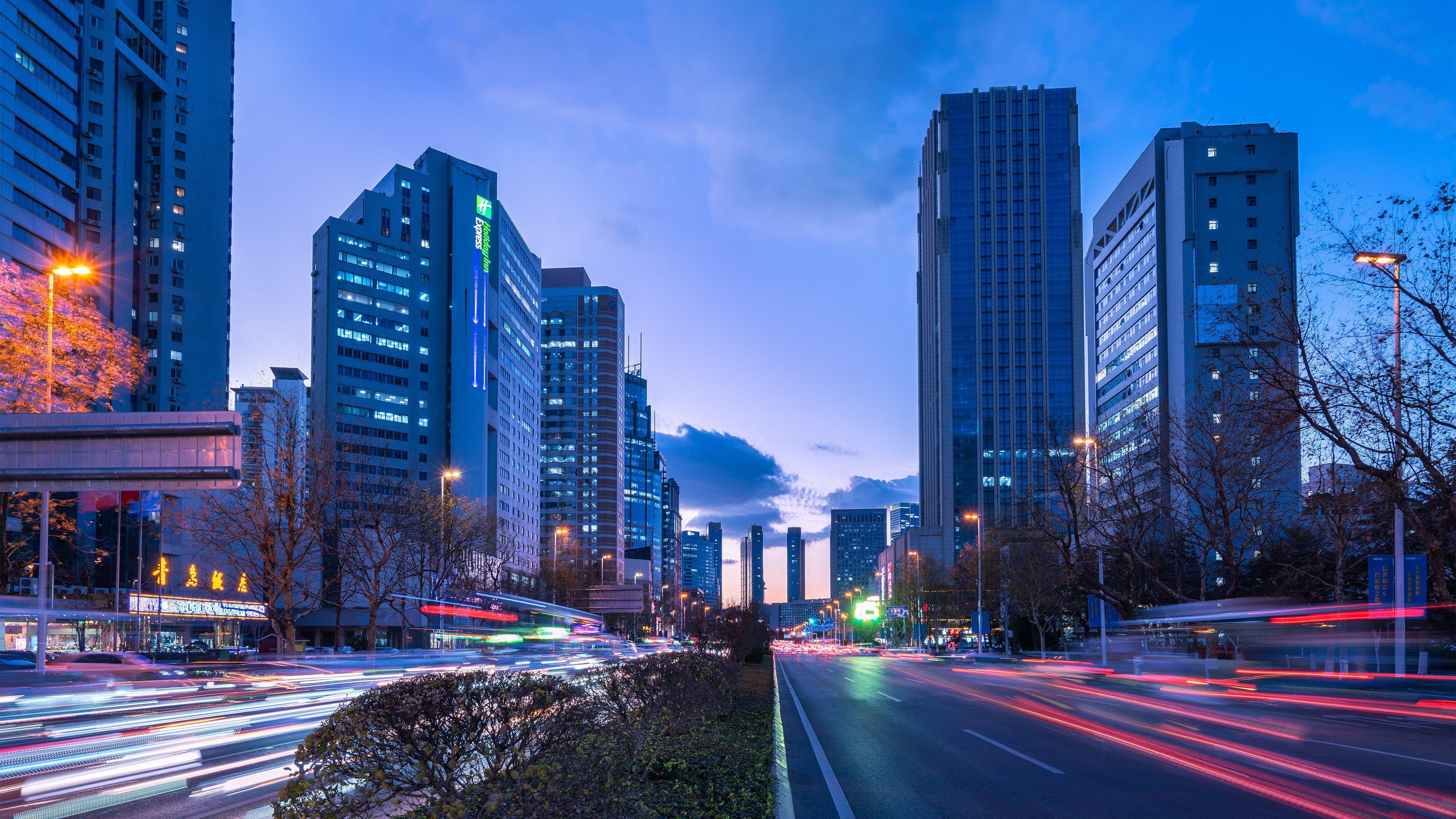 Holiday Inn Express Qingdao City Center By Ihg Екстер'єр фото